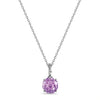 Classic Round Solitaire Pendant