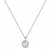 Rose Gold Halo Women Pendant