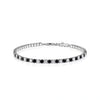 Black Moissanite Diamond Bracelet