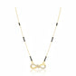 Infinity Triangle Silver Mangalsutra