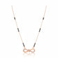 Infinity Triangle Silver Mangalsutra