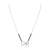 925 Sterling Infinity Women's Silver Mangalsutra Price