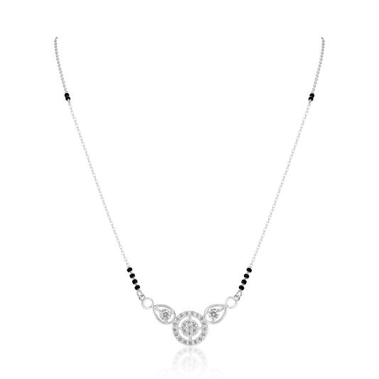 Bridal Silver Mangalsutra for Women
