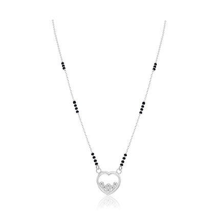 Loves 925 Silver Mangalsutra Chain