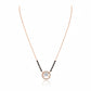 Solitaire Diamond Pendant 925 Silver Mangalsutra