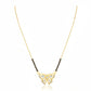 Charming Butterfly Women's Silver Mangalsutra