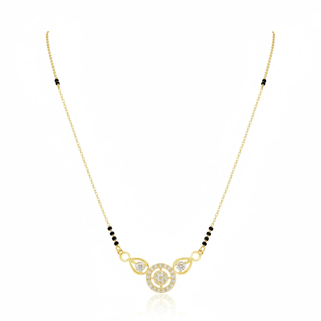 Bridal Silver Mangalsutra for Women