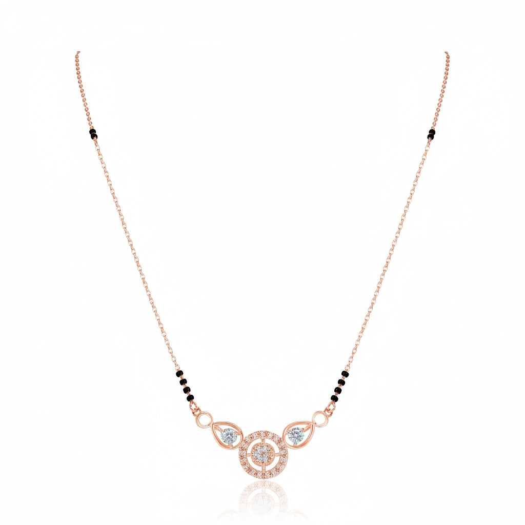 Bridal Silver Mangalsutra for Women