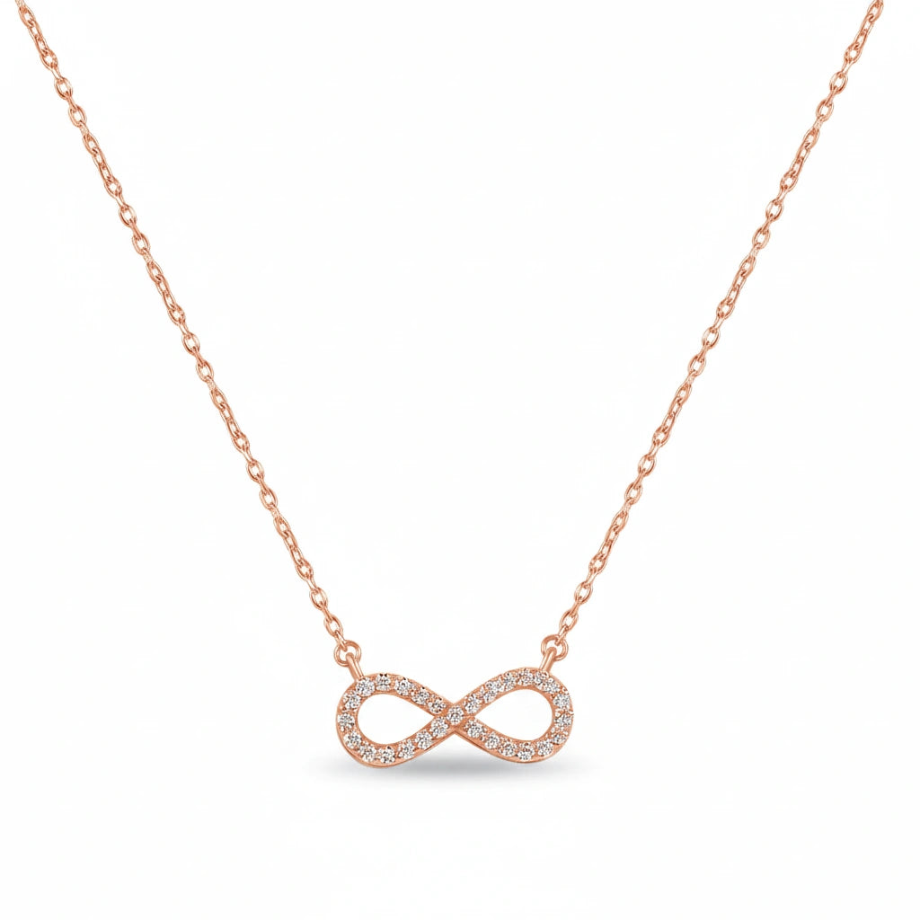 Small Infinity Silver Pendant