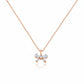 Dainty Bowknot Silver Pendant