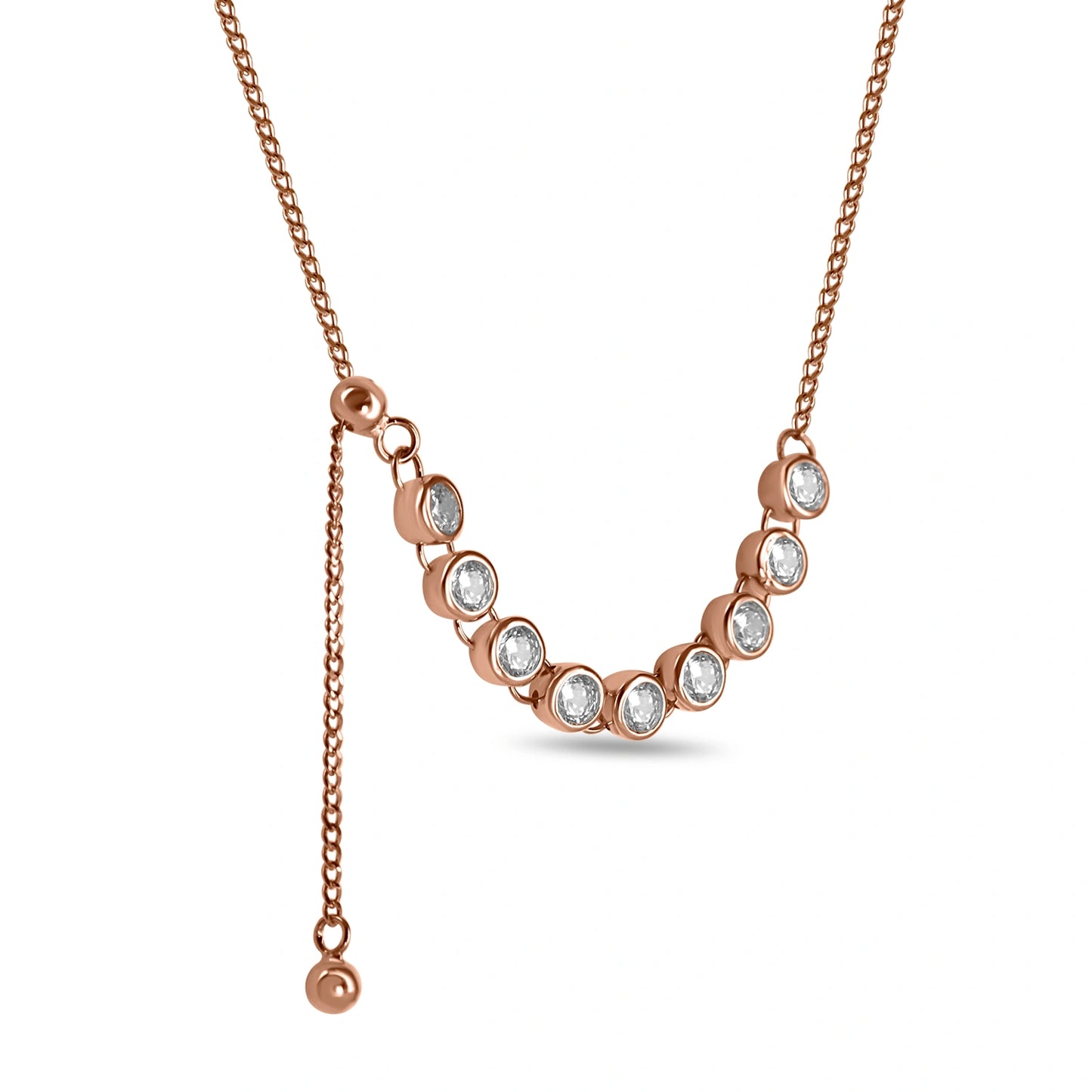 Crystal Row Necklace