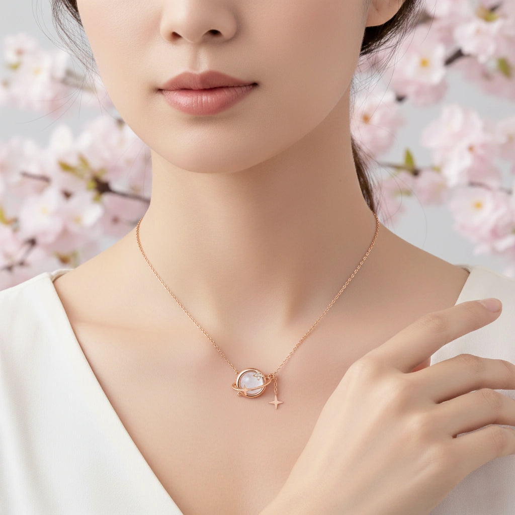 Moonstone Orbit Pendant