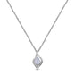 Teardrop Silver Stone Pendant