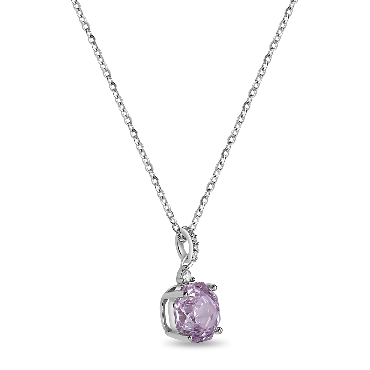 Classic Round Solitaire Pendant