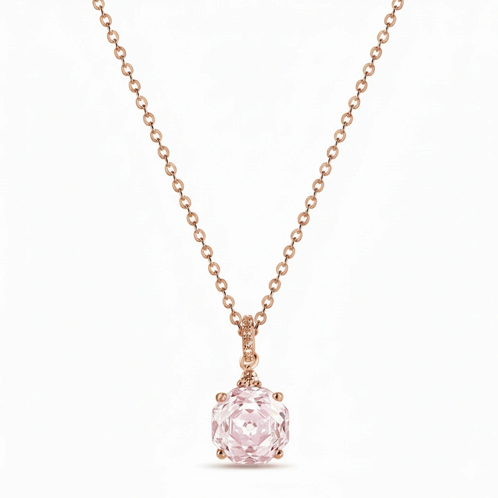 Classic Round Solitaire Pendant