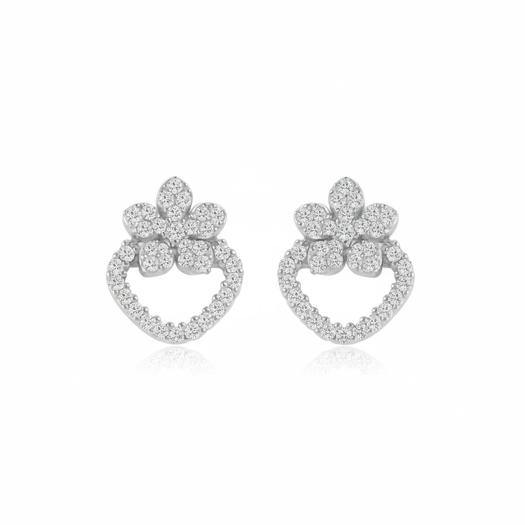 Delicate Floral Cluster Earrings