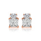 Bold Princess Cut Earrings