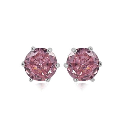 Pink Petal Spark Earrings