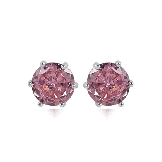 Pink Petal Spark Earrings