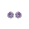 Lavender Glow Stud Earrings