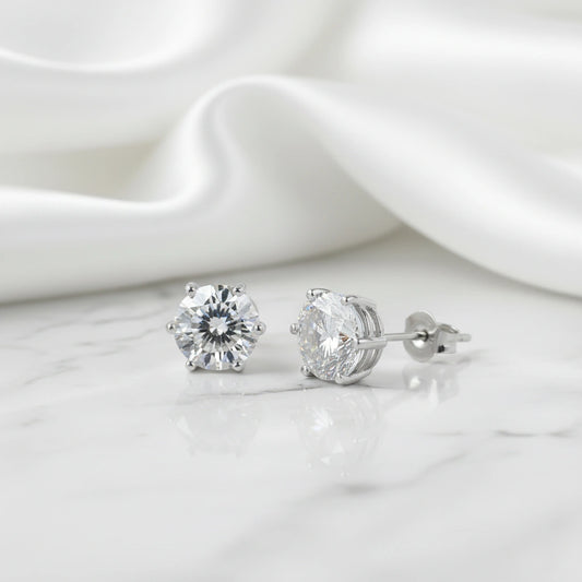 Classic Diamond Glow Earrings