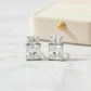 Bold Princess Cut Earrings