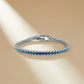 Blue Moissanite Diamond Bracelet