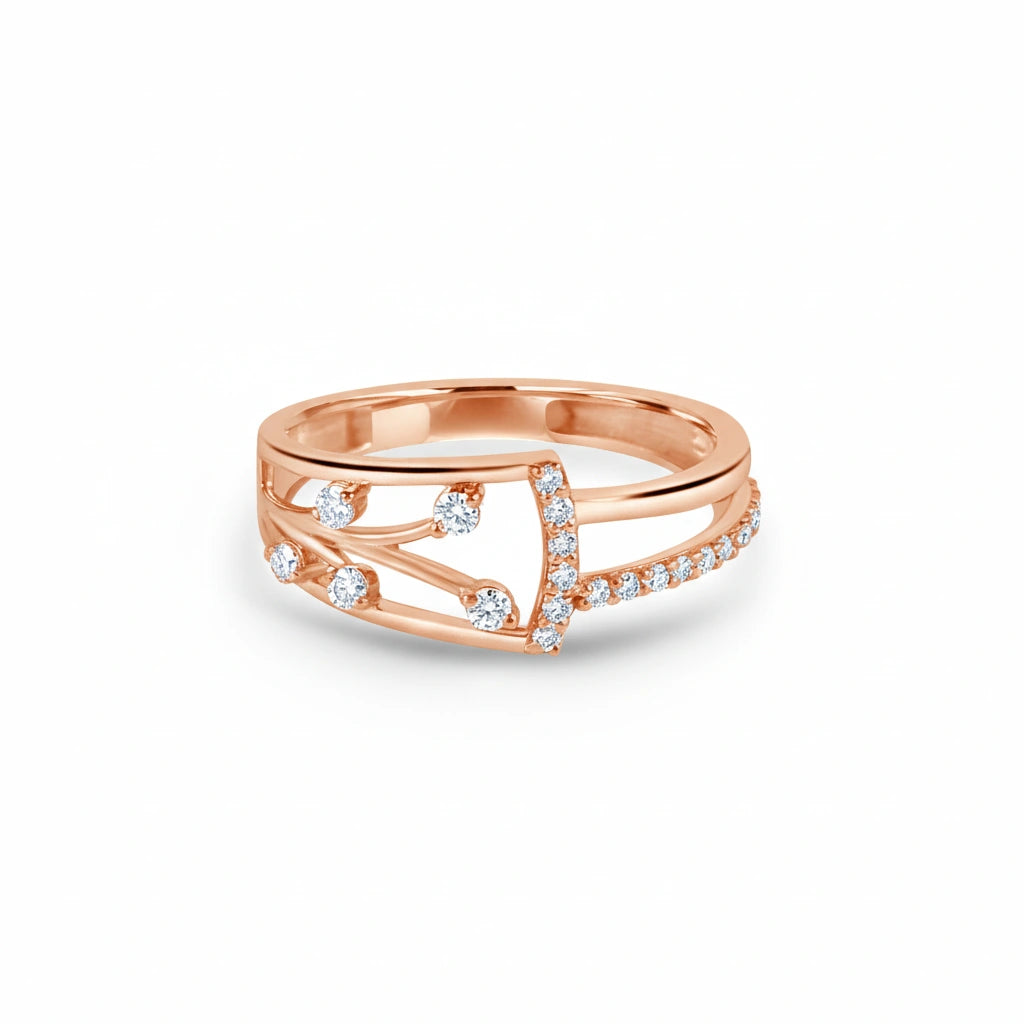 925 Silver Ring with Diamond